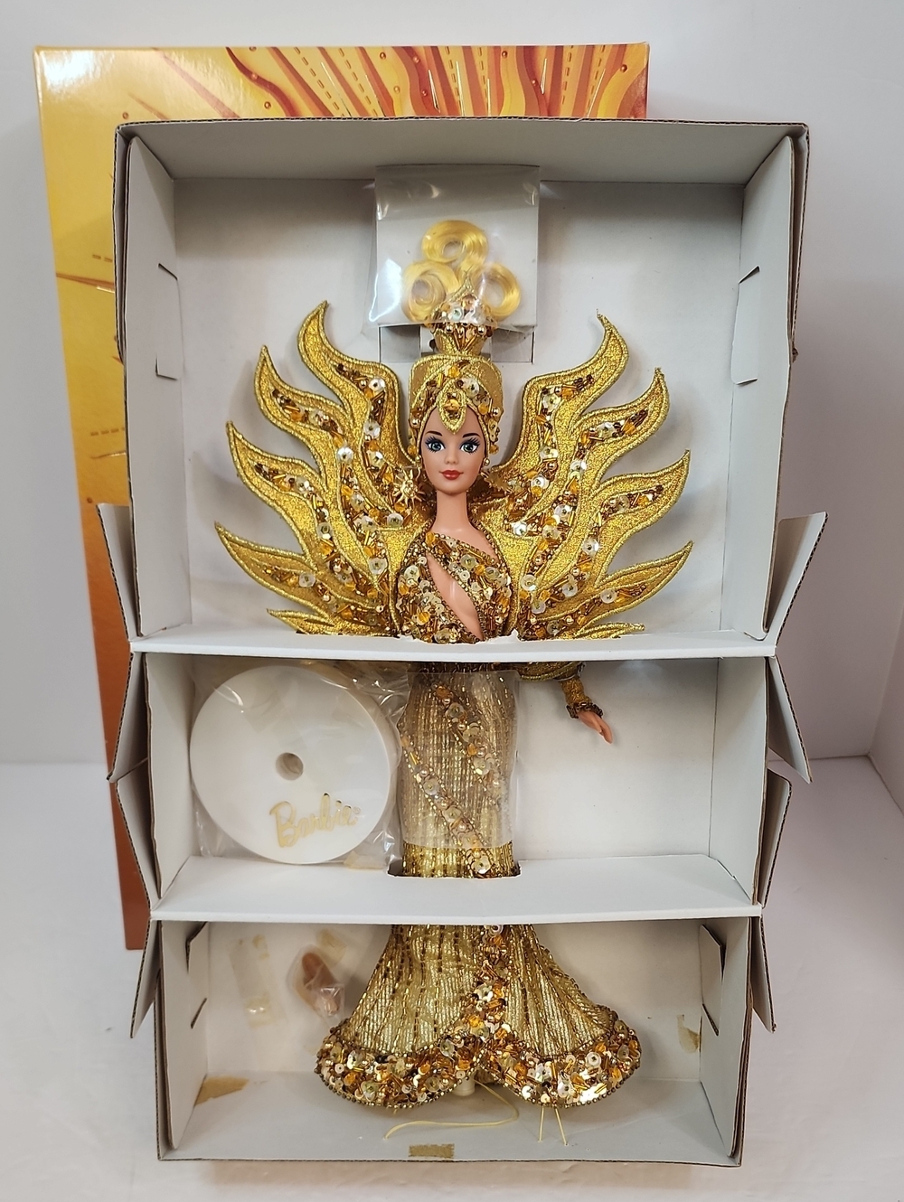 Bob Mackie Goddess Of The Sun Barbie Doll Limited Edition Mattel 1995 NRFB